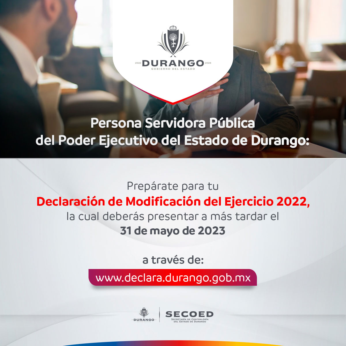 Presenta tu declaración patrimonial y de intereses 2023